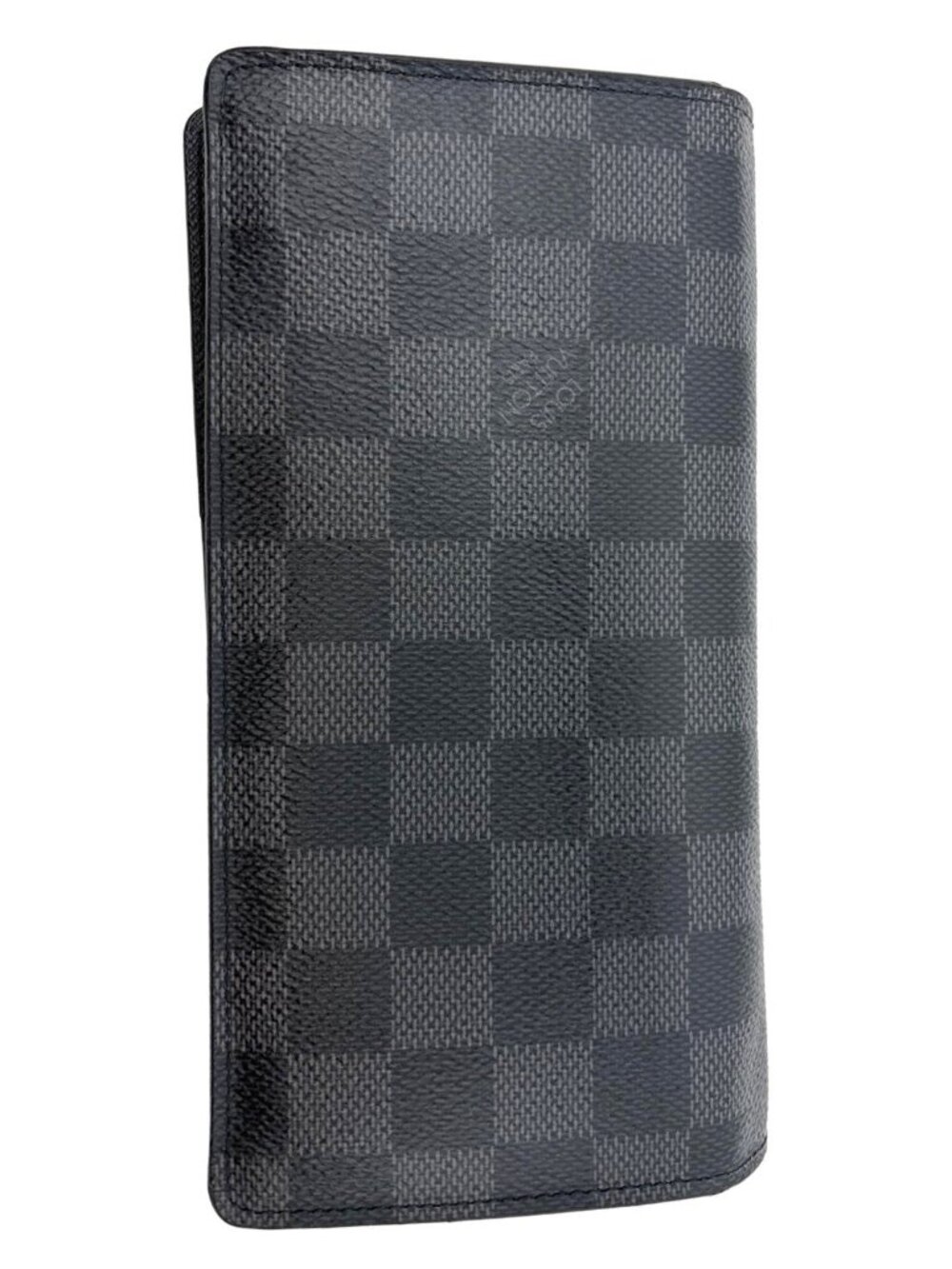 Louis Vuitton Brazza Monogram Eclipse Bifold Long Wallet Black